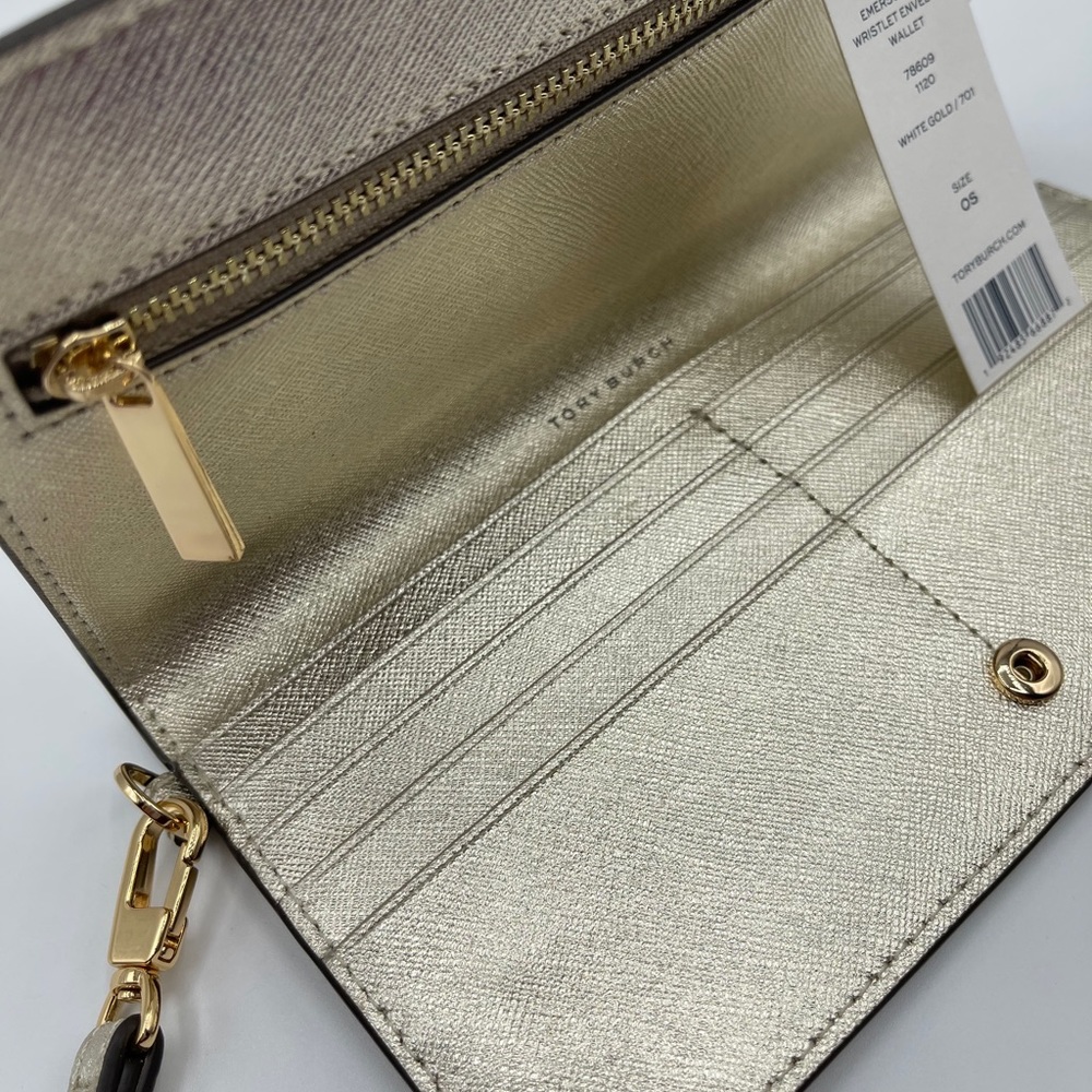 TORY BURCH - Emerson Slim Wristlet envelope Wallet - Picture 3 of 4